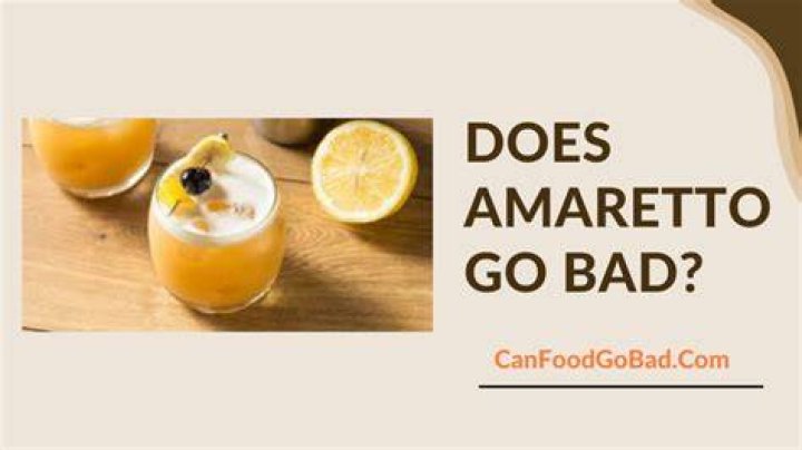 Does amaretto ever go bad?