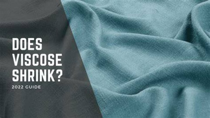 Does viscose and polyamide shrink?