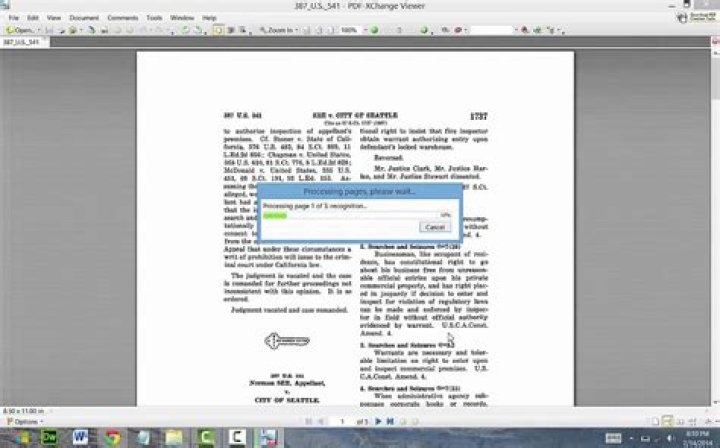 Where is ocr in pdf?