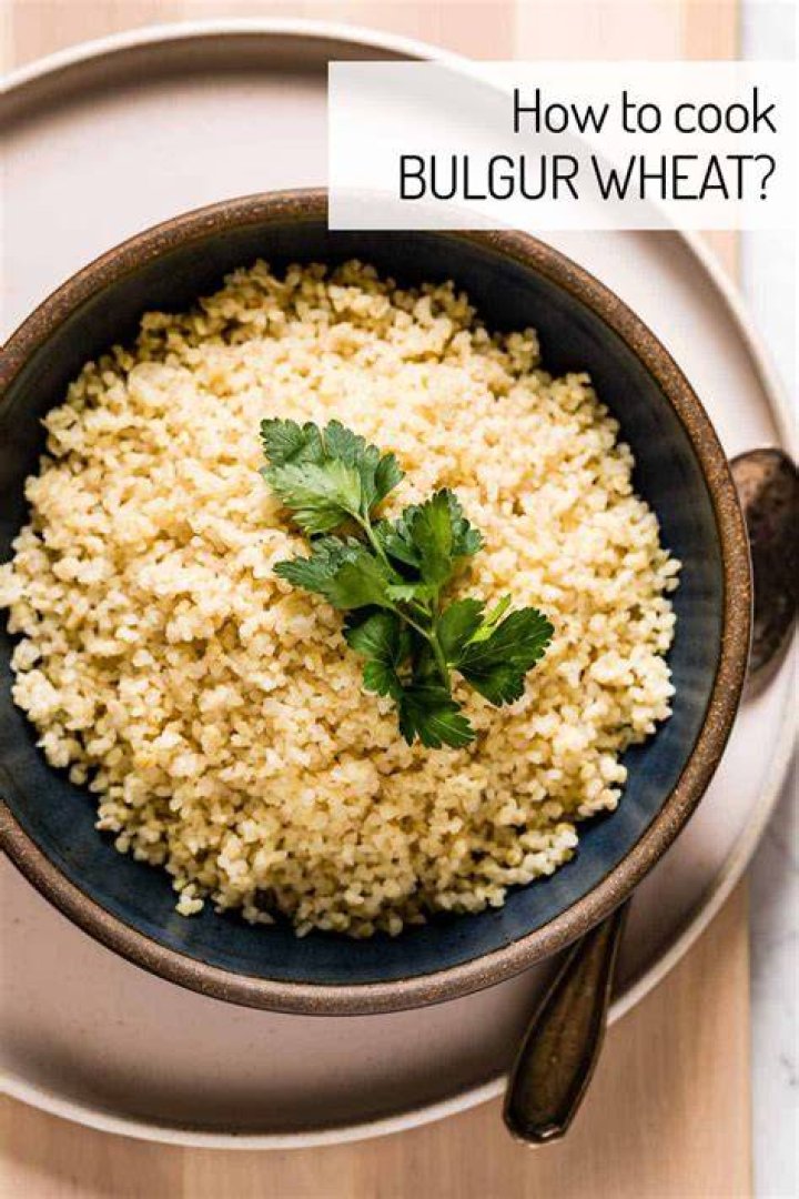 Why does bulgur wheat cook quickly?